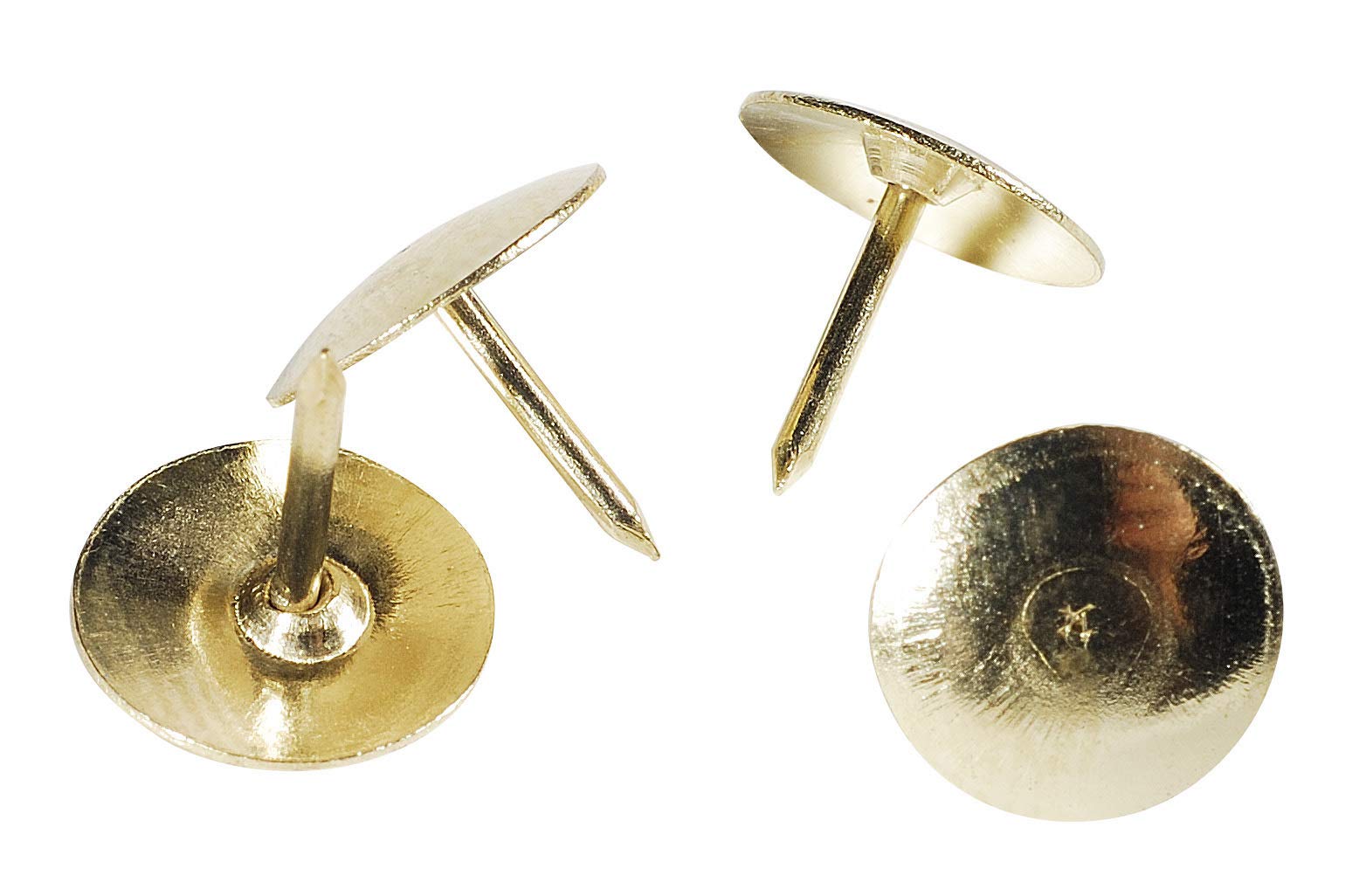 Exacompta Brass Drawing Pins - 9mm Head Size | 750 Pack | Model 14768E 3