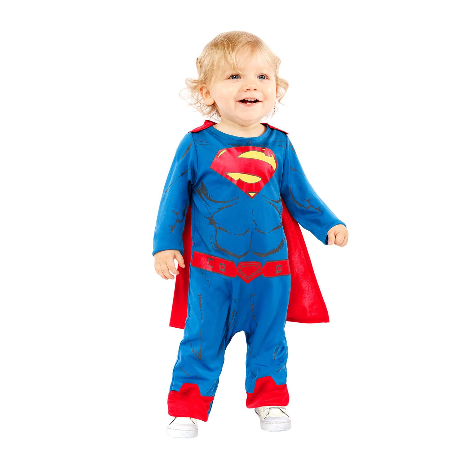Superman Costume for Boys (2-3 Years) - Officially Licensed DC Superhero Fancy Dress 1