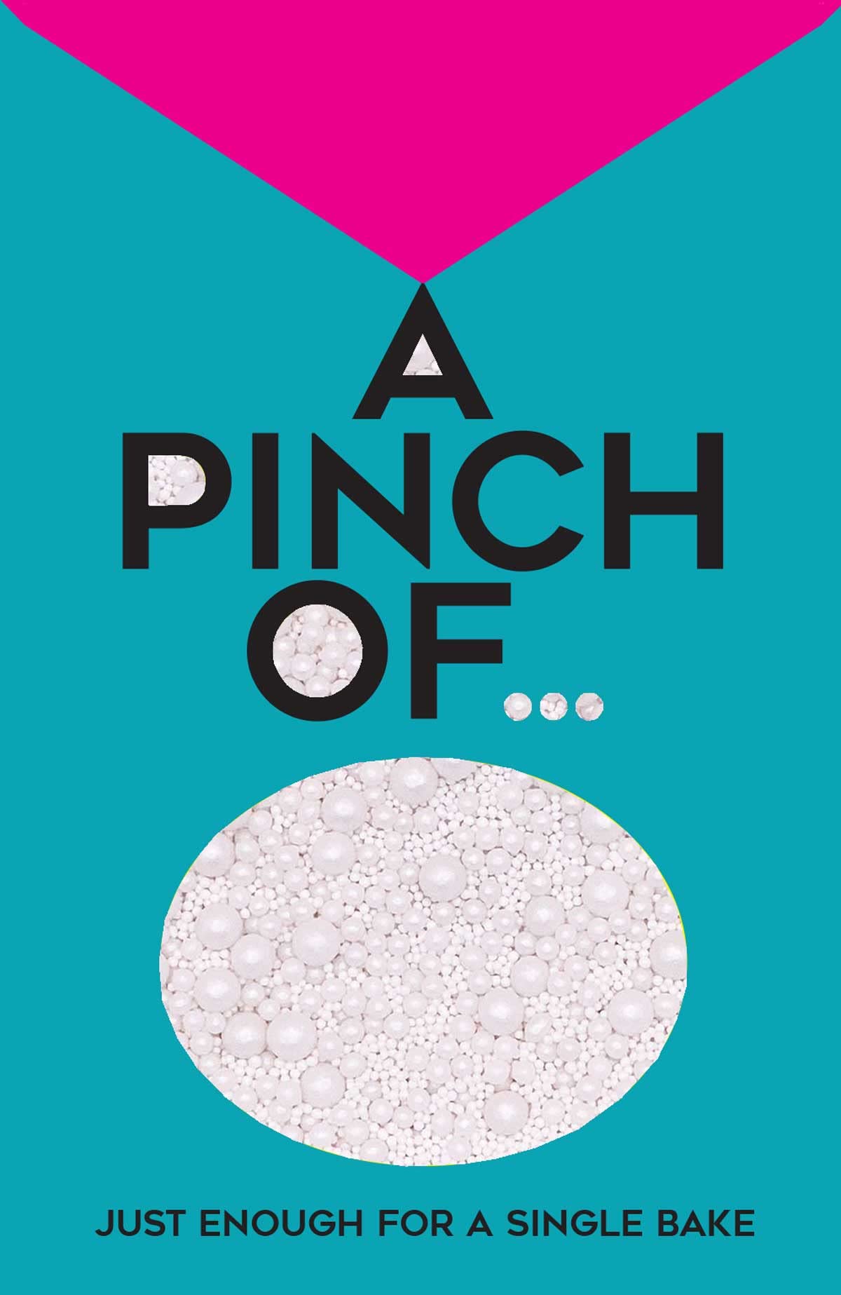 A Pinch of Glimmer Mother of Pearl Cake Sprinkles - Edible Pearls Mix | 30g 1