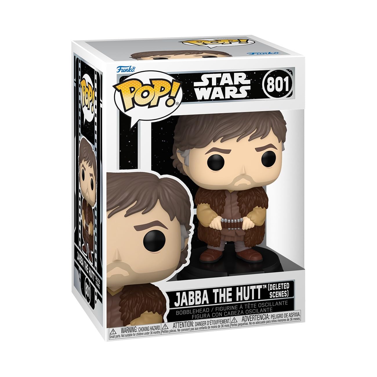 Funko Pop! Star Wars Deleted Scenes - Jabba the Hut Vinyl Figure | 3.75 in | Model 86450