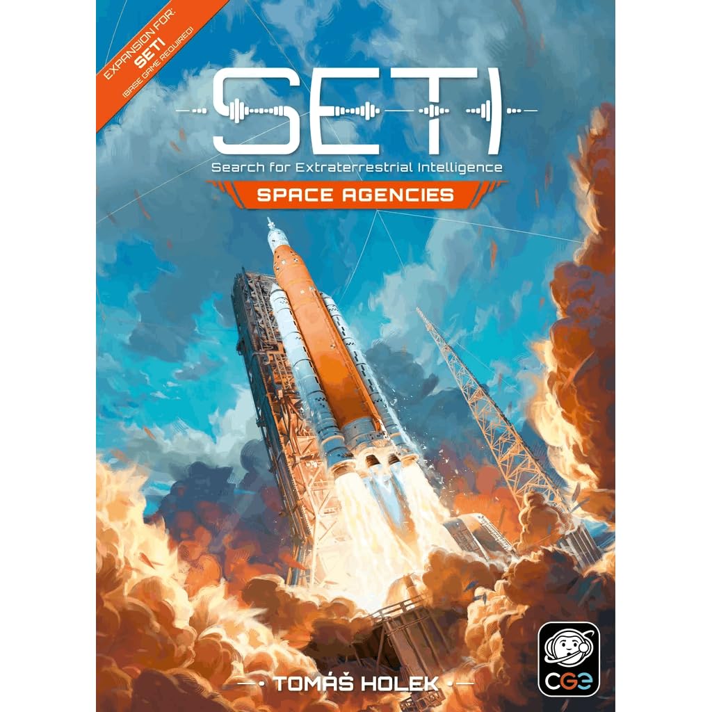 CGE Czech Games Edition Space Agencies: SETI Expansion | Dedicated Deck Card Game