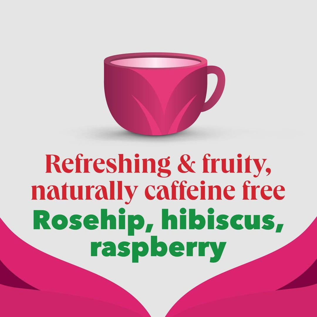 PG Tips - Raspberry Leaf Tea Bags, 150 Individually Wrapped Biodegradable Tea Bags
