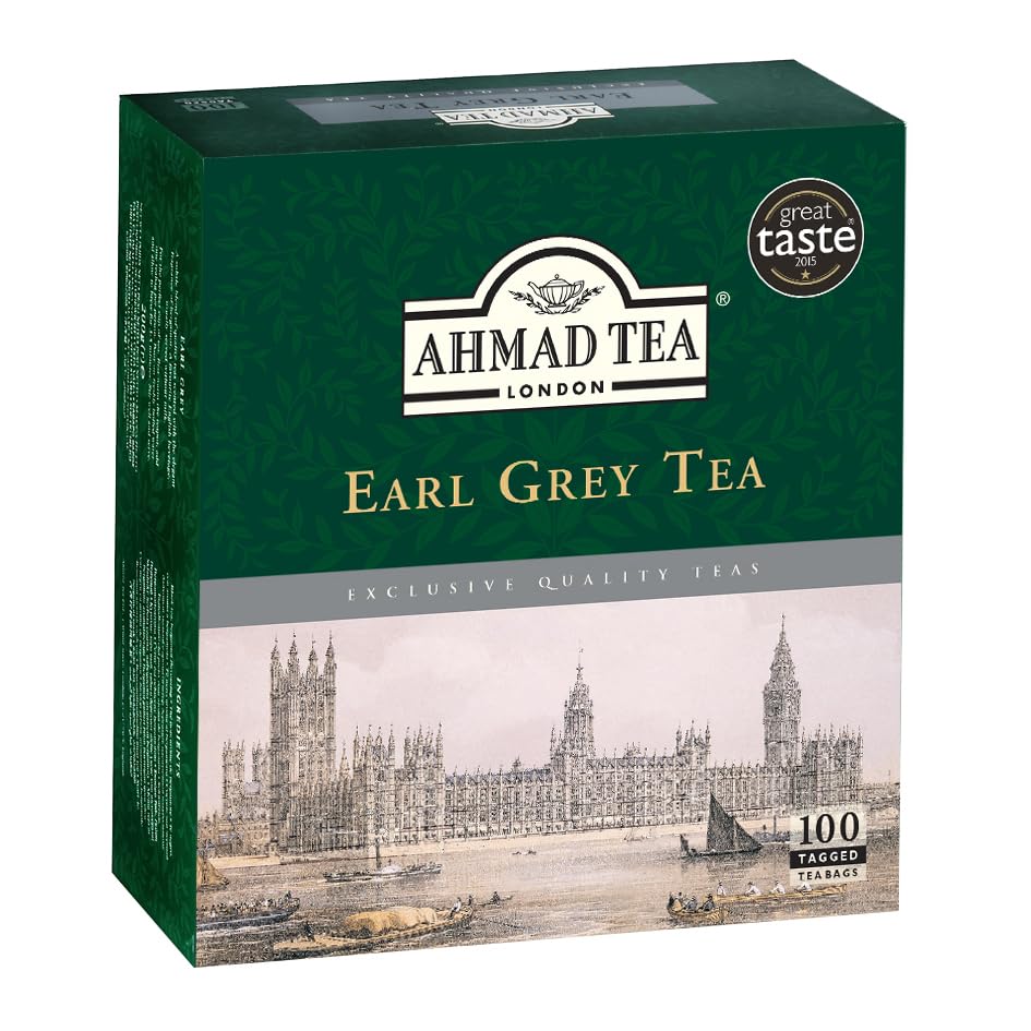 Ahmad Tea - Earl Grey Black Tea (100 Teabags)