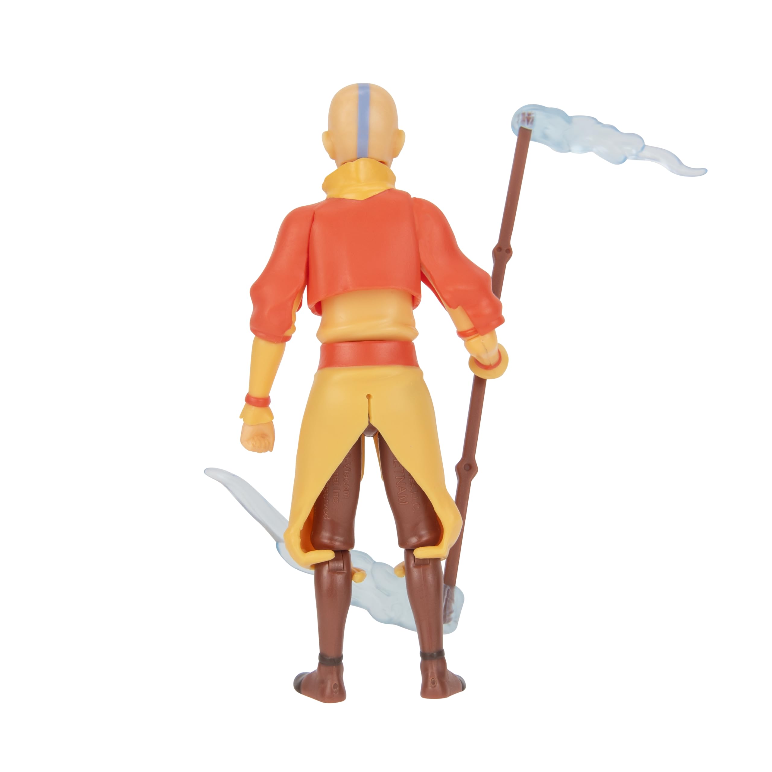 Jazwares Avatar: The Last Airbender Aang (Book One) 4.5-Inch Action Figure | 14 Points of Articulation 7