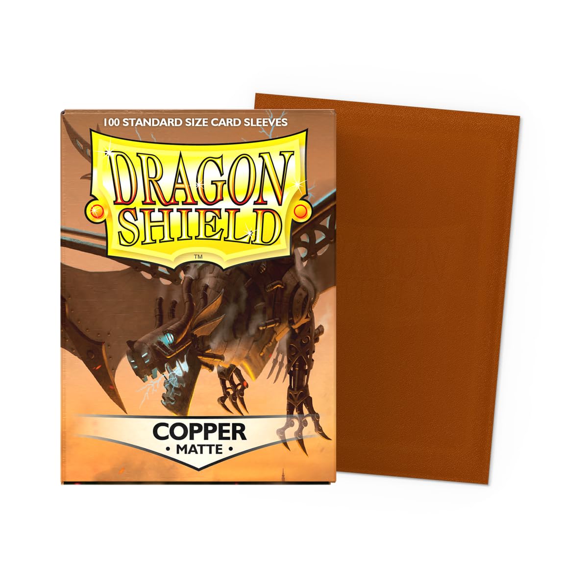 Dragon Shield Matte Copper Standard Card Sleeves 100pk - Board Game & Trading Card Protector 4