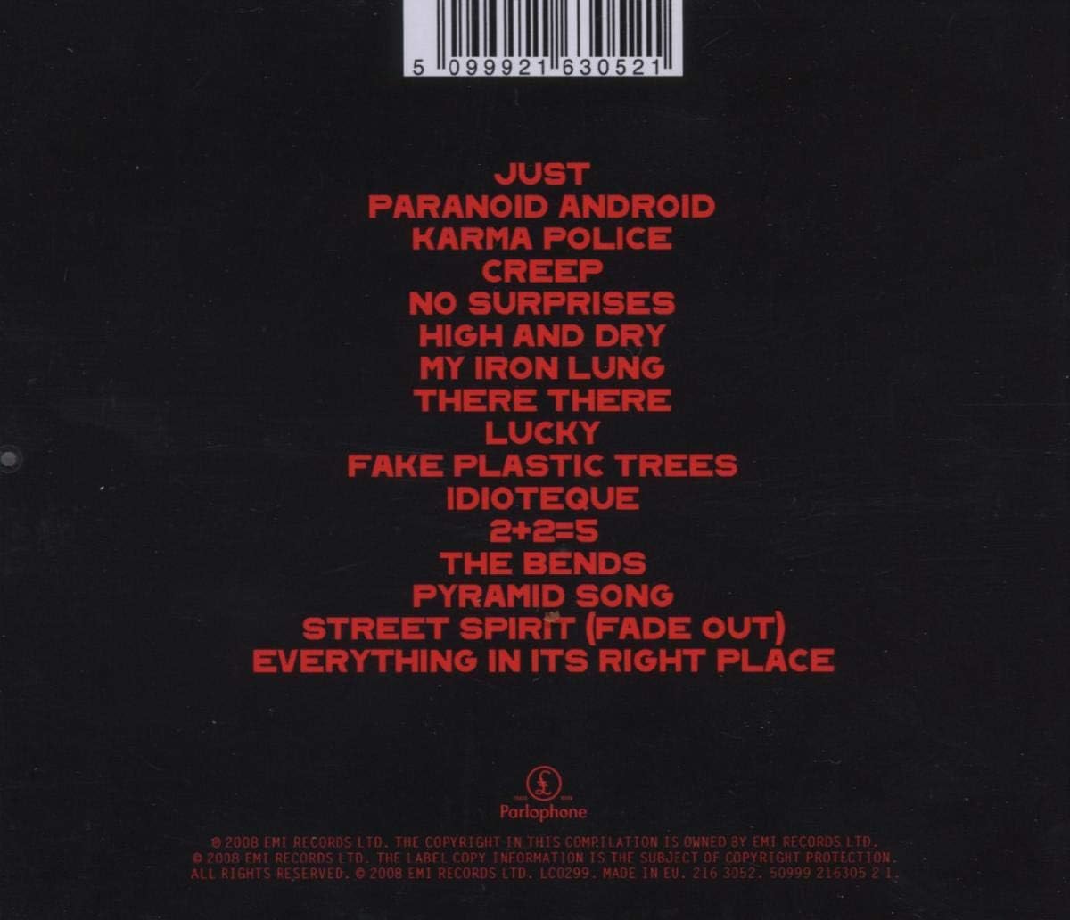 Radiohead - The Best Of Radiohead Audio CD