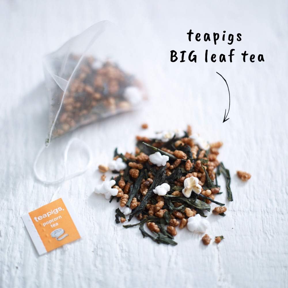 Teapigs Popcorn Tea Bags Made With Whole Leaves - 15 Tea Bags