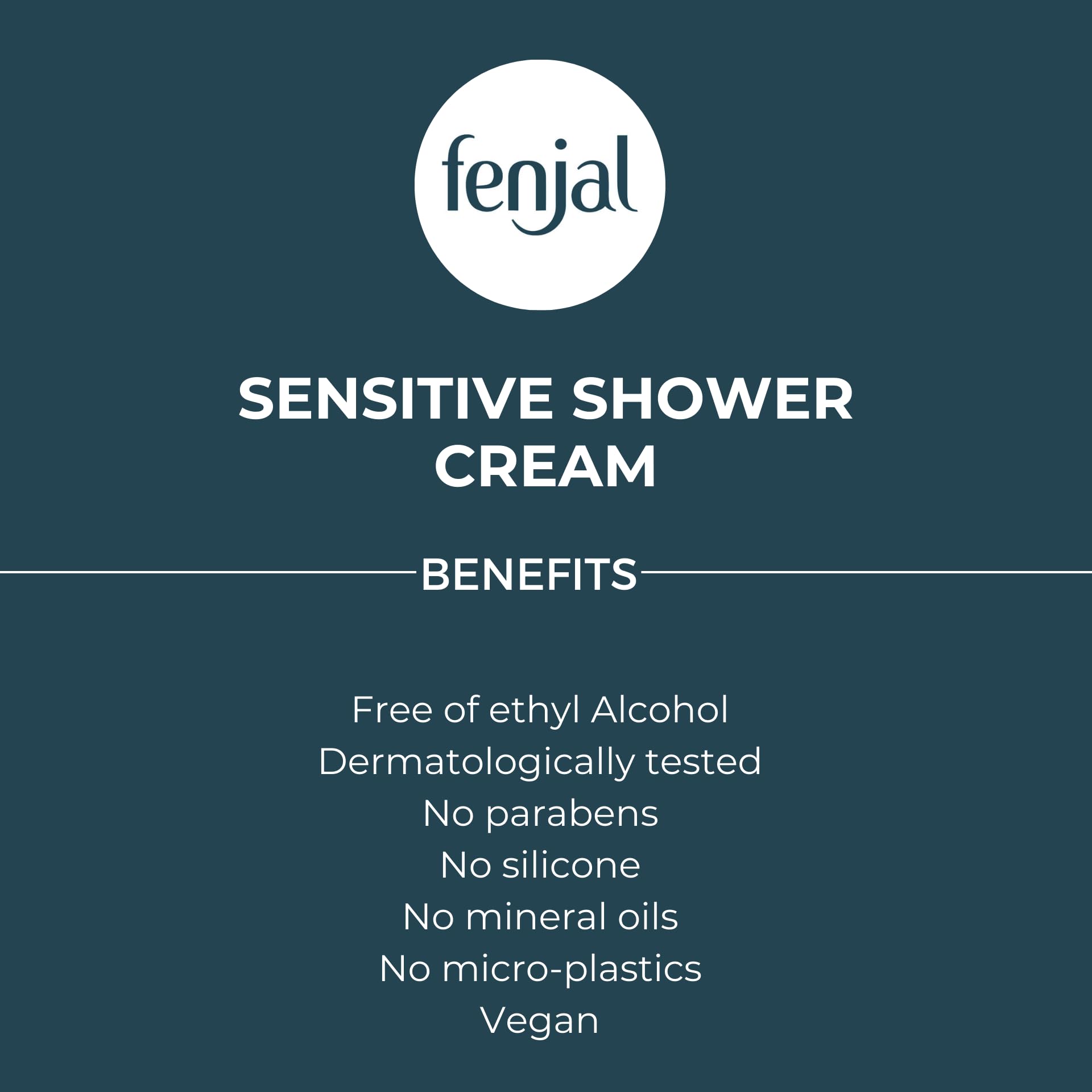 Fenjal Sensitive Body Shower Crème - Aloe Vera Scent, Velvety Smooth Skin | 200 ml 2