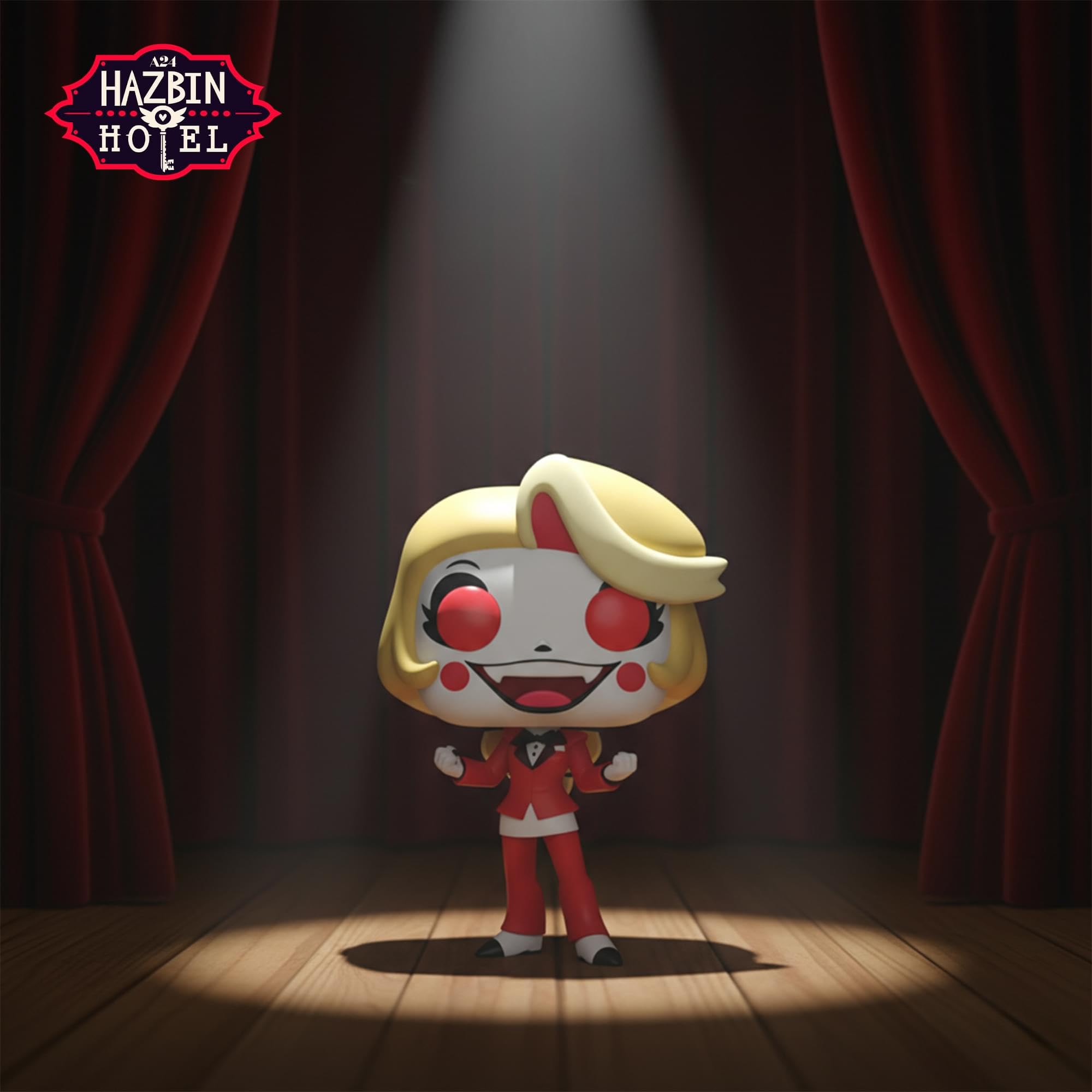 Funko Pop! Charlie Morningstar - Hazbin Hotel Chibi Figure | Vinyl | 3.75 in