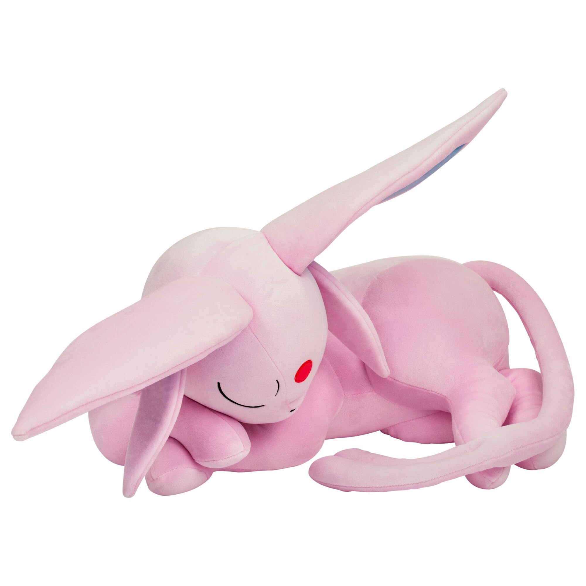 Jazwares Pokémon Espeon Sleeping Plush - 18-Inch Premium Polyester Stuffed Toy 1
