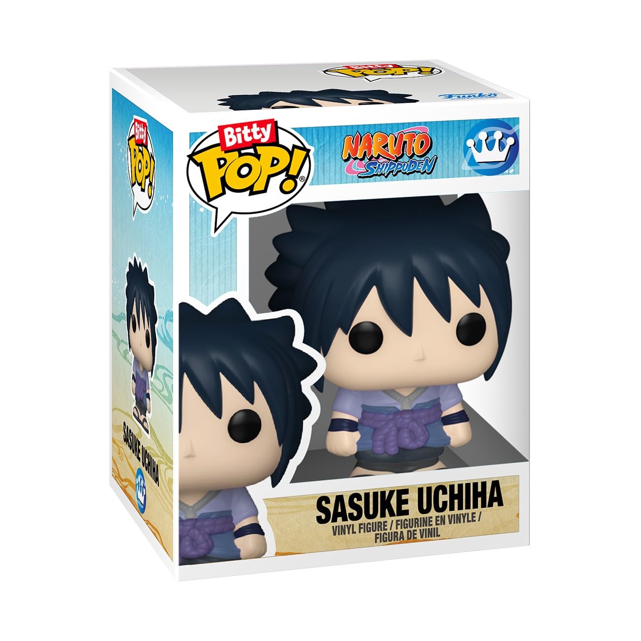 Funko Bitty POP! Naruto Shippuden - Team 7 4 Pack with Chase | 0.9-inch Vinyl Figures 6