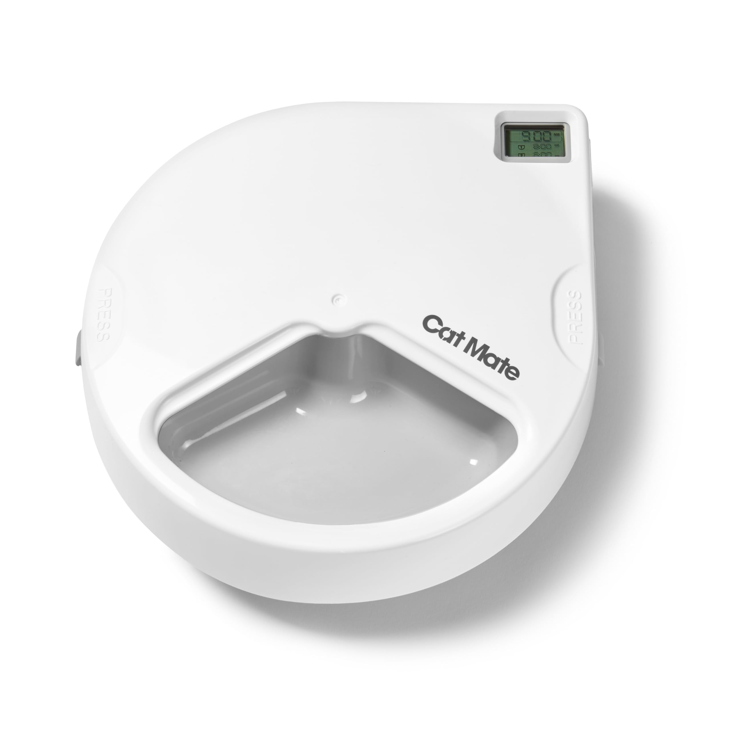 Cat Mate C300 Automatic Pet Feeder - 3 Meal Carousel for Wet/Dry Food | Digital Timer 3