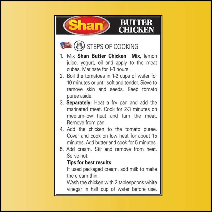 SHAN Butter Chicken Seasoning Mix, 50 g