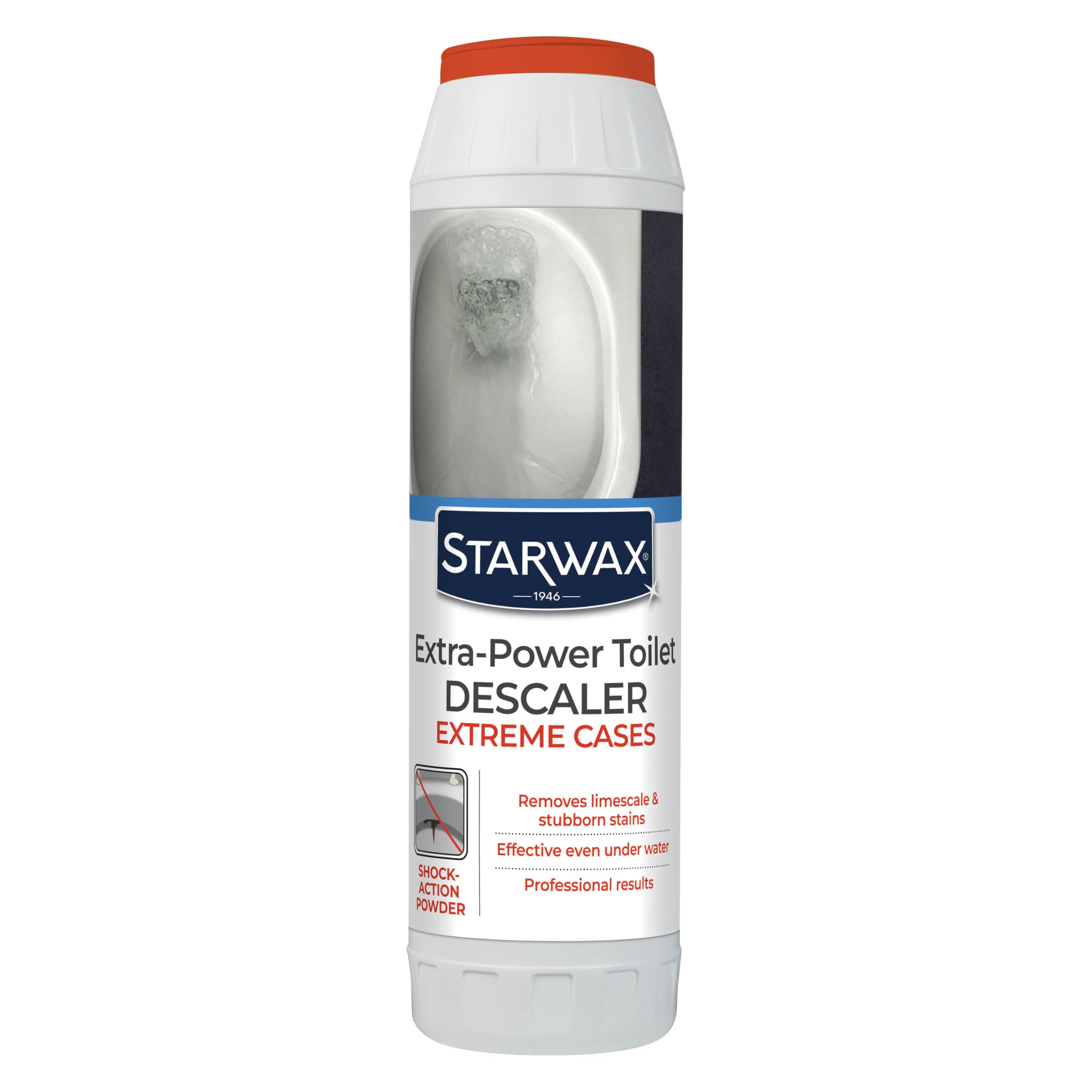 STARWAX Descaling and Deep-Cleaning Toilet Powder - 1KG - Extreme Cases 1