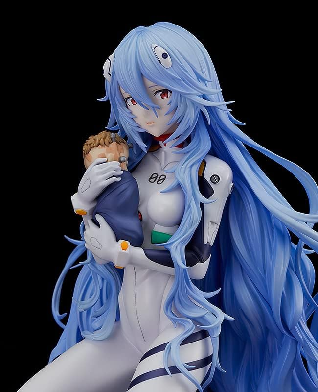 GOODSMILE Rebuild of Evangelion - Rei Ayanami Cheveux Longs - Statuette 16cm
