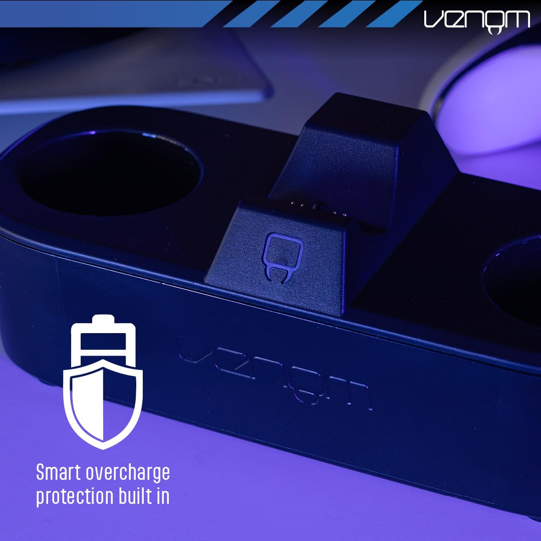 Venom PS5 Controller Turbo Charging Dock | Fast DualSense & Edge Charger wi 6