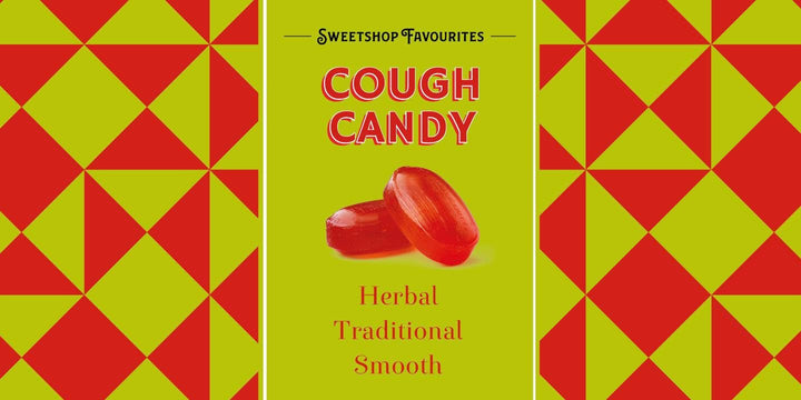 Bonds of London Cough Candy Jar - Vegetarian Retro Hard Sweets, 1.7 kg Glass Jar