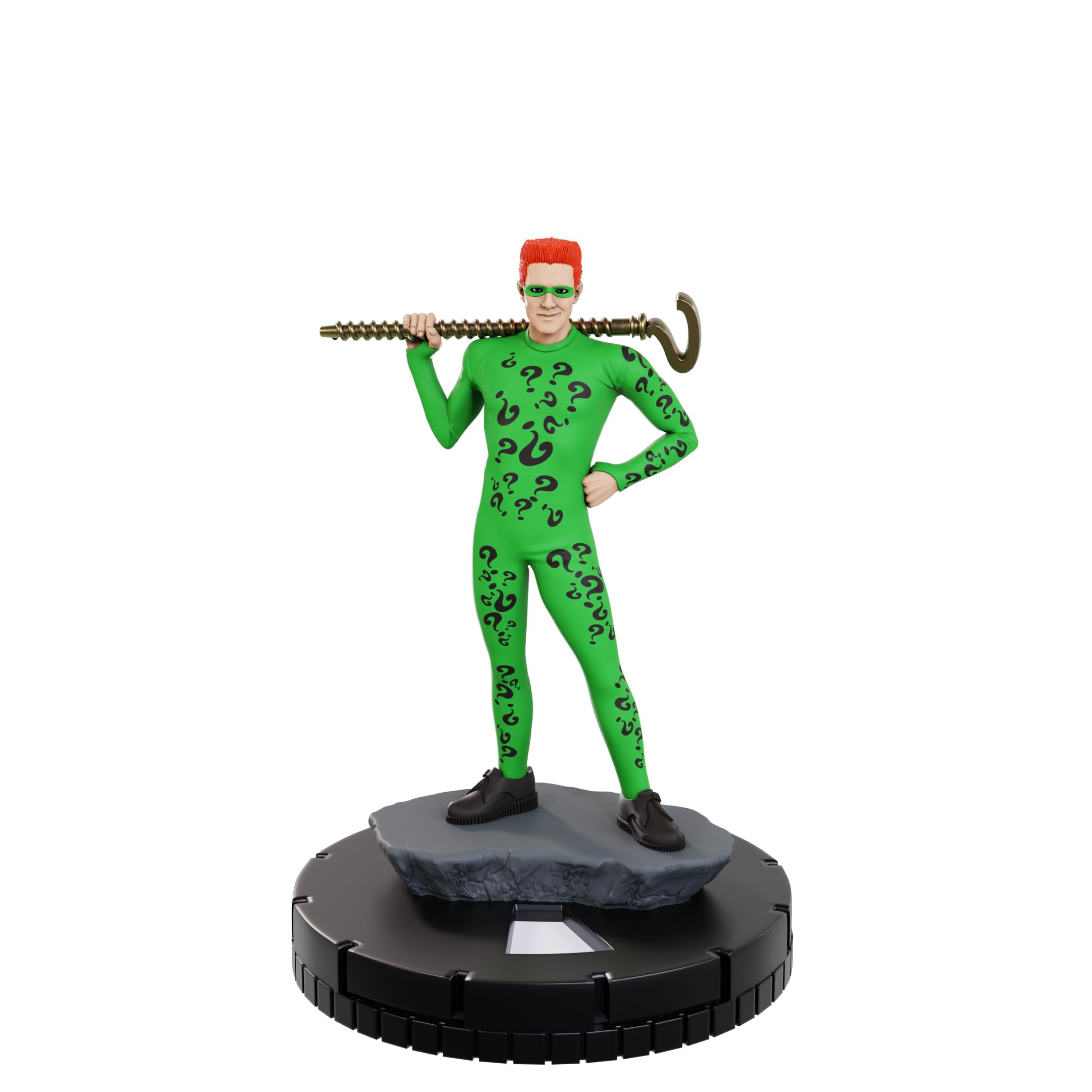 WizKids DC HeroClix Iconix: Batman Forever - Batman, The Riddler, Two-Face | Limited Edition 3