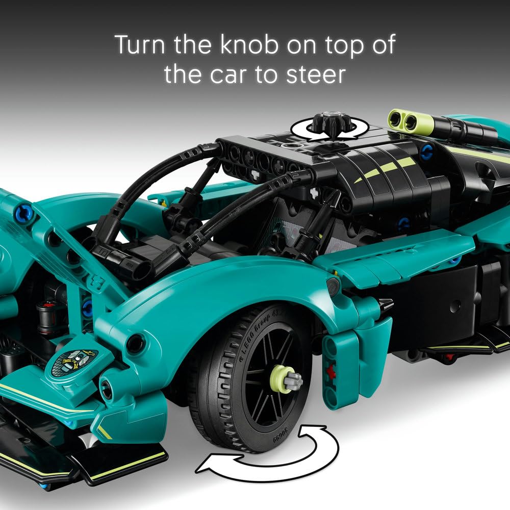 LEGO Technic Aston Martin Valkyrie Buildable Car Model Kit - 707-Piece Vehicle Toy for Kids 9+