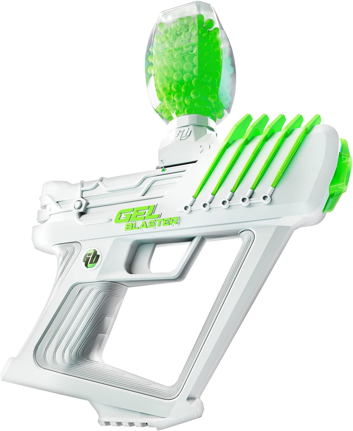 Gel Blaster SURGE Gen3 - 10,800 Rounds, 30m Range, Semi & Fully Automatic - Electric Green 1