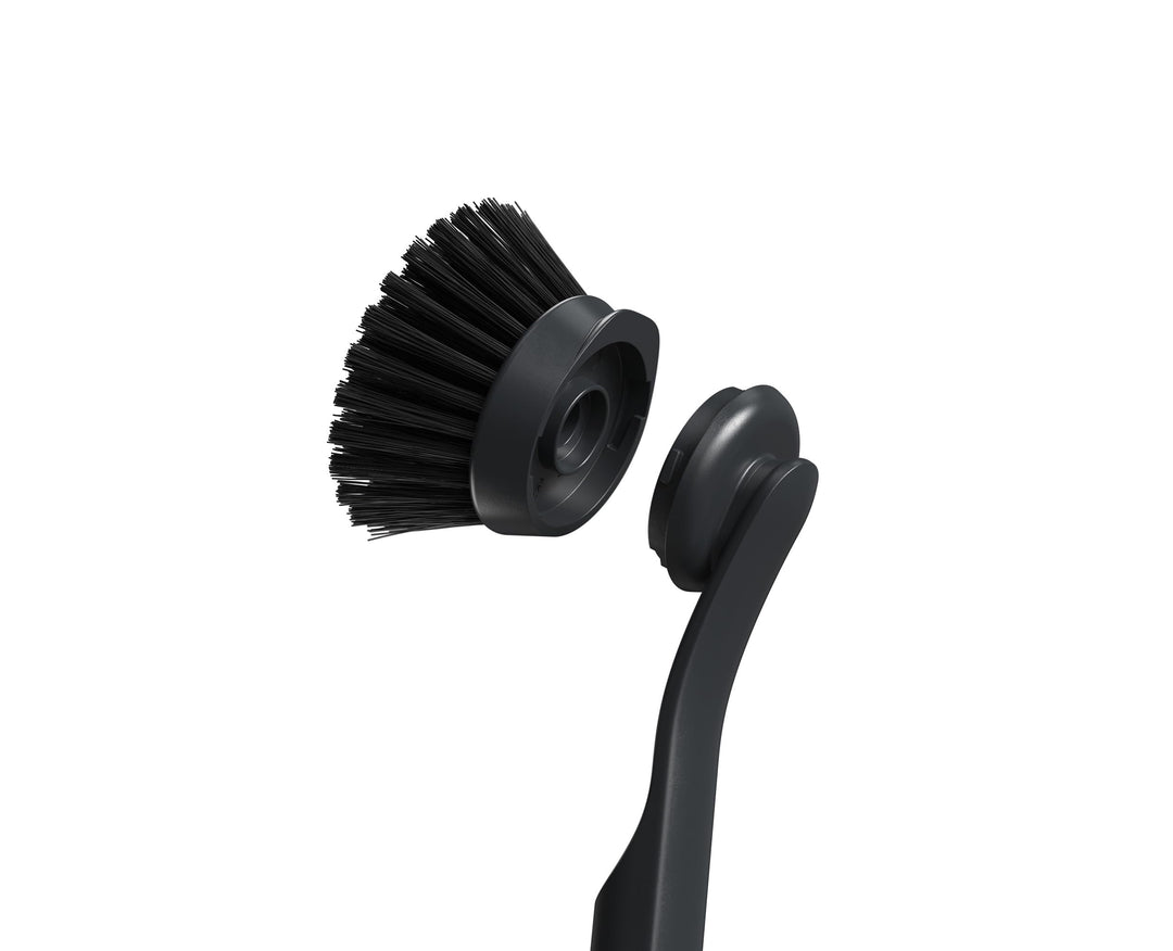 Joseph Joseph SinkTech Dish Brush Replacement Heads - Pack of 2, Graphite