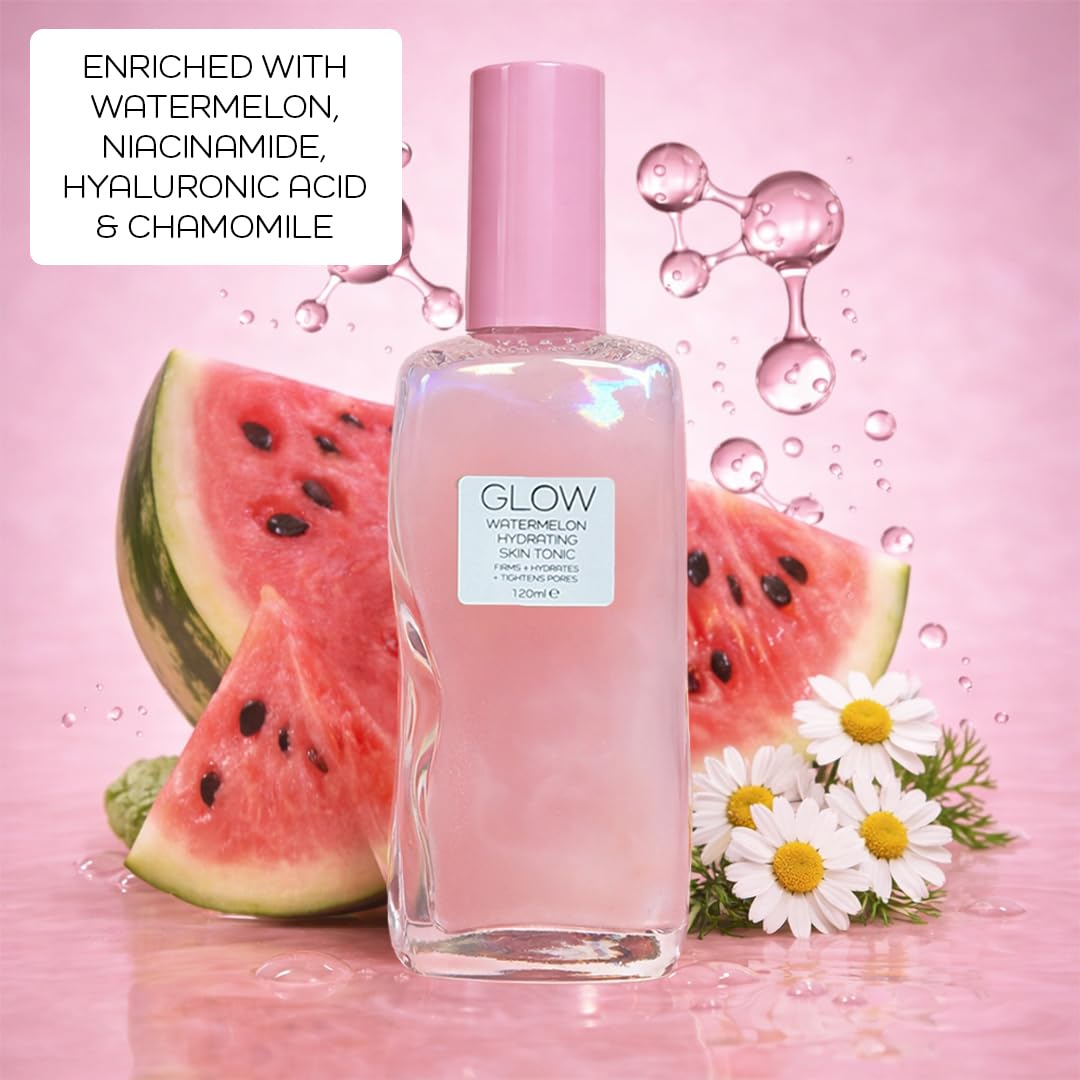 Healthpoint Glow Hydrating Skin Tonic - Watermelon, Niacinamide, Hyaluronic Acid | For Women