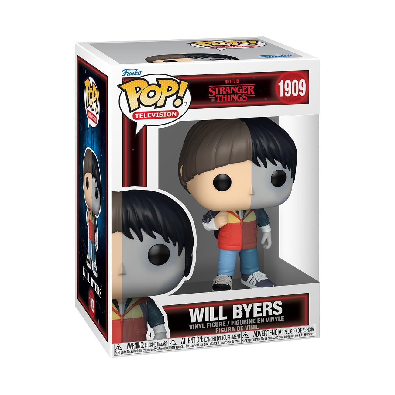 Funko POP! TV: Stranger Things - Will Byers (Split) Collectable Vinyl Figure | Approx 3.75 Inches