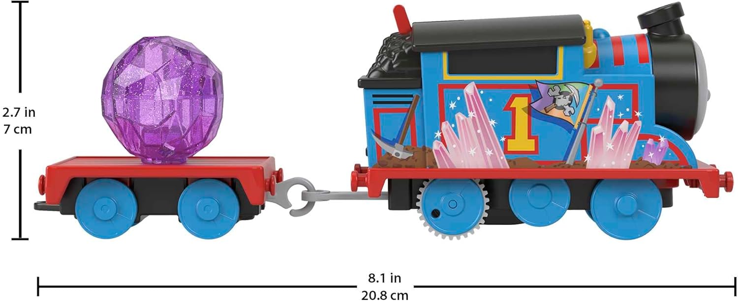 Fisher-Price Thomas and Friends Crystal Caves Adventure Train Set - Motorized Thomas Engine & Track Playset for Ages 3+ 2