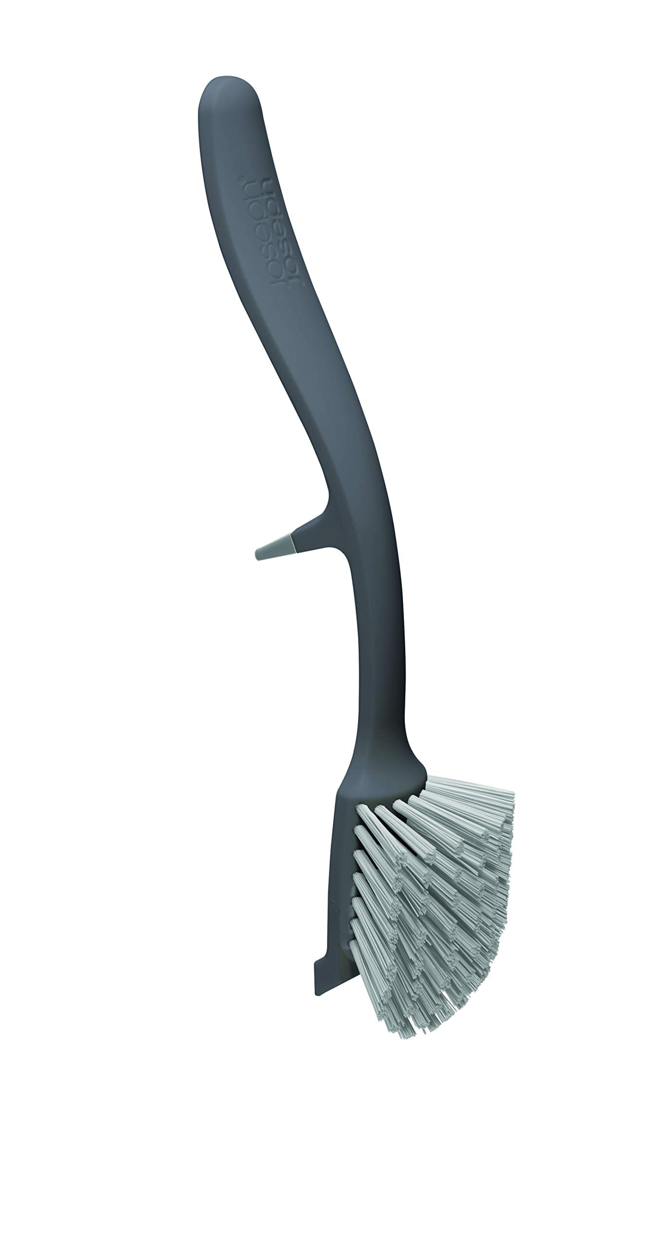 Joseph Joseph Edge Dish Brush - Integrated Sink Rest & Pan Scraper | Grey 1