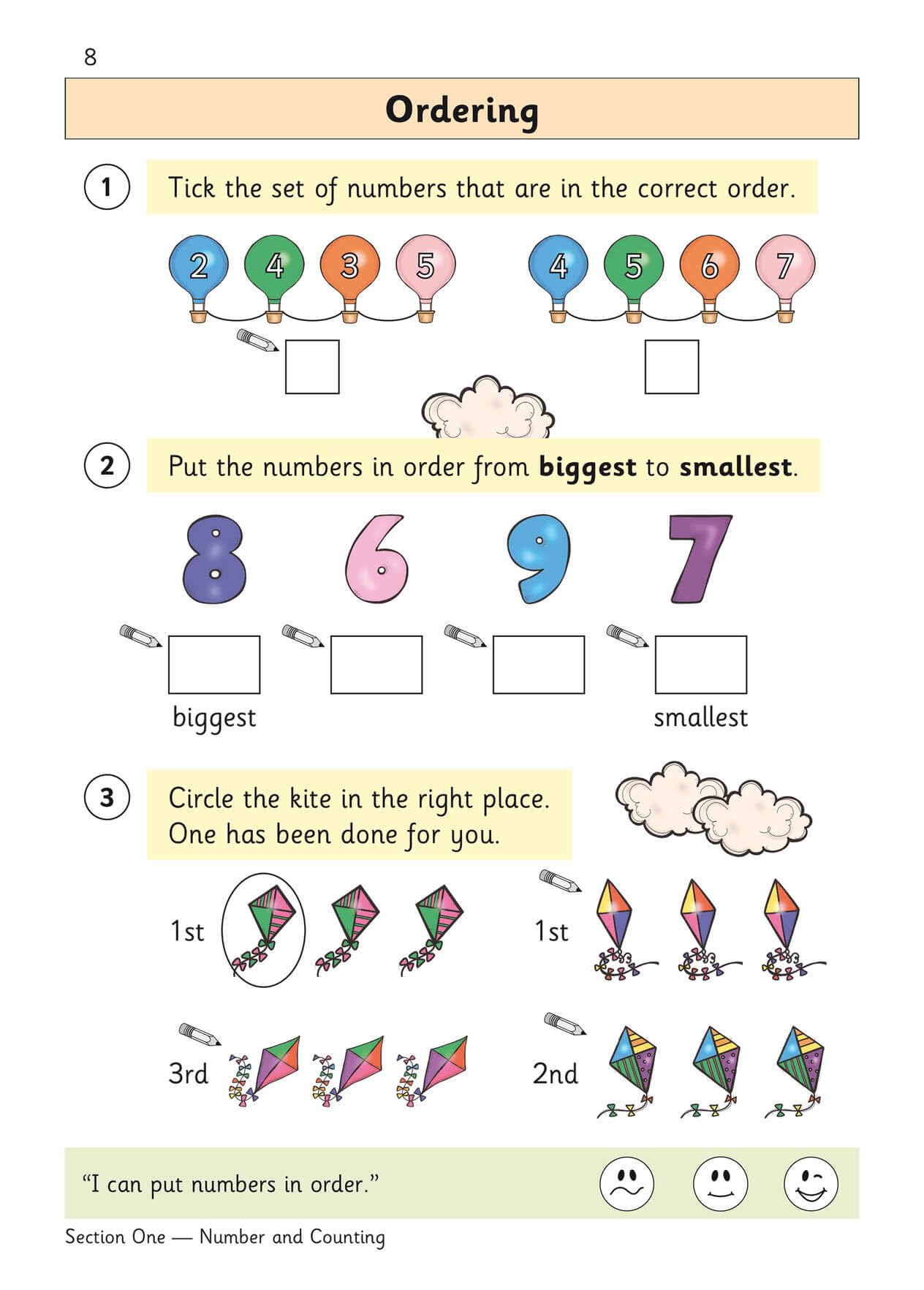 CGP Reception Maths Targeted Question Book - Ages 4-5 | Paperback | 48 Pages 8