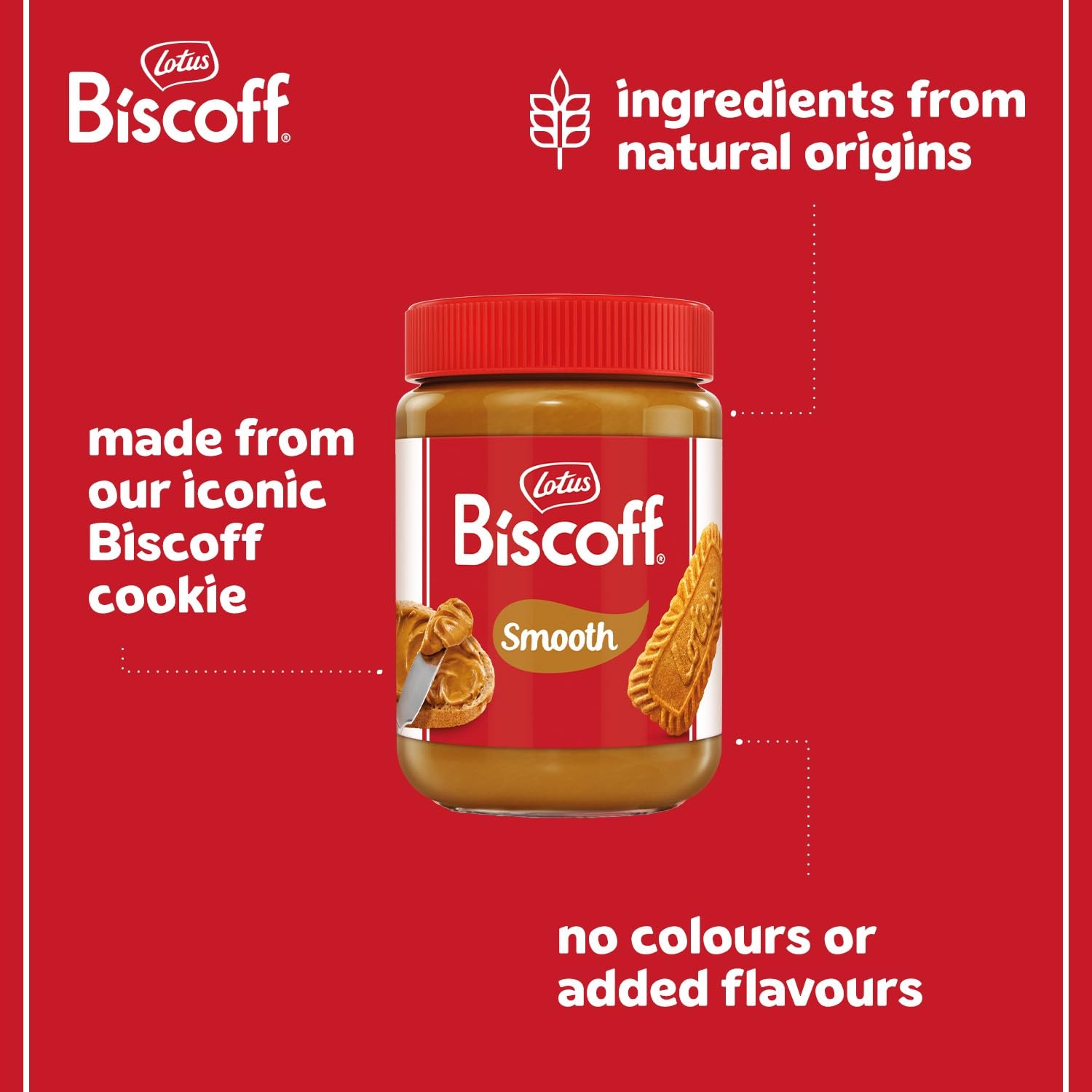 Biscoff Sweet Spread - Smooth Caramelised Biscuit Alternative | 1.6kg Extra Large Jar 3