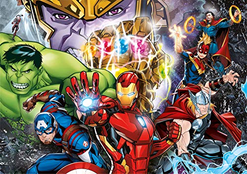 Clementoni Marvel Brilliant Puzzle - 104-Piece Jigsaw for Kids, Ages 6+ 5
