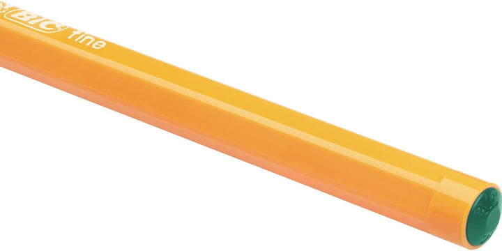 BIC Orange Original Fine Ballpoint Pens Fine Point (0.8 mm) - Green, Box of 20