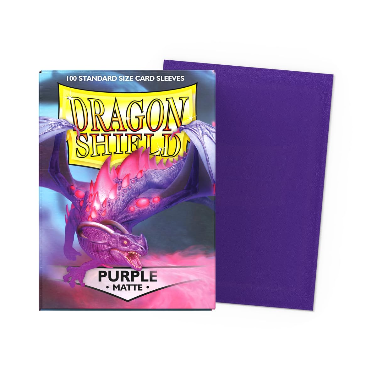 Dragon Shield Matte Purple Standard Sleeves (100 Count) 2
