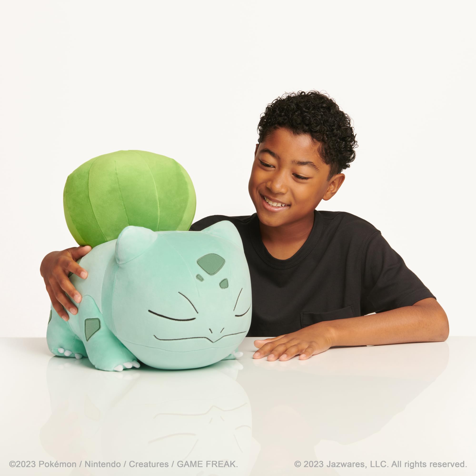 Pokémon Bulbasaur Sleeping Plush - 18 Inch Plush Toy in Sleeping Pose 2