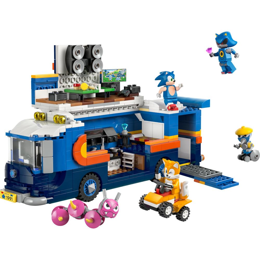 LEGO Sonic the Hedgehog Team Sonic Command Truck Toy - Building Set for Ages 8+ 2