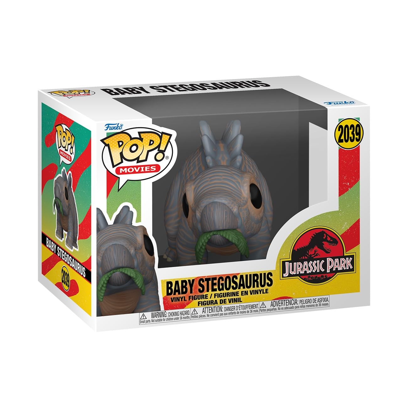 Funko POP! Movies: Jurassic Park - Baby Stegosaurus Vinyl Figure | 3.75 Inch