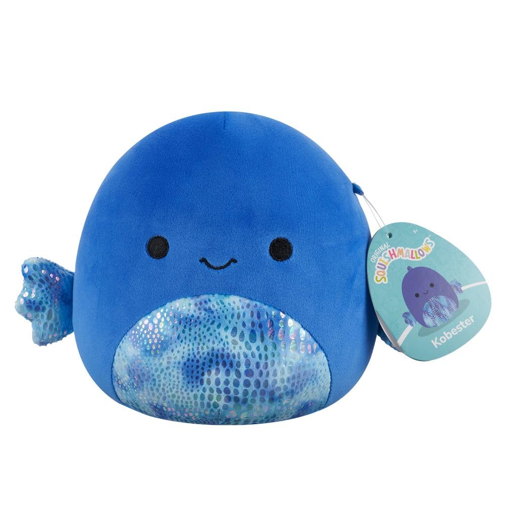 Squishmallows Kobester the Blue Betta Fish Plush - Ultrasoft 7.5-Inch Stuffed Animal 7