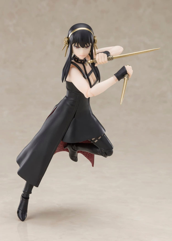 TAMASHII NATIONS S.H. Figuarts SPY x FAMILY Yor Forger Action Figure - 5.9" Articulated Collectible for Ages 12+
