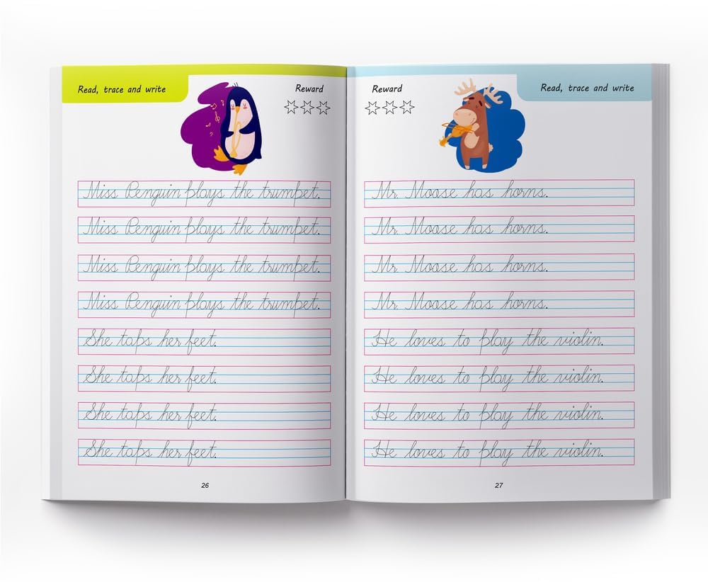 Wonder House Cursive Handwriting - Sentence Practice Workbook | Ages 3-7 6