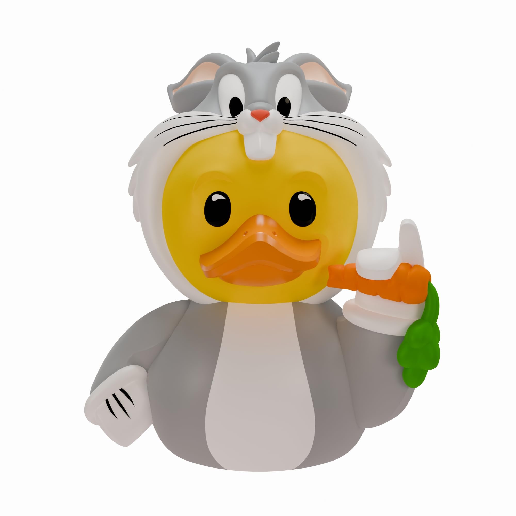 TUBBZ Looney Tunes Bugs Bunny Cosplaying Rubber Duck Collector Figure | 9 cm Tall 1