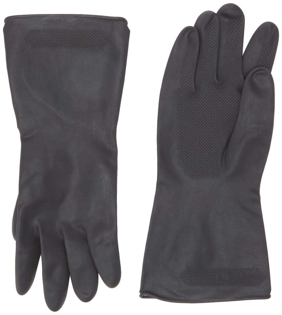 Elliott - Extra Large Extra Tough Rubber Gloves, Black
