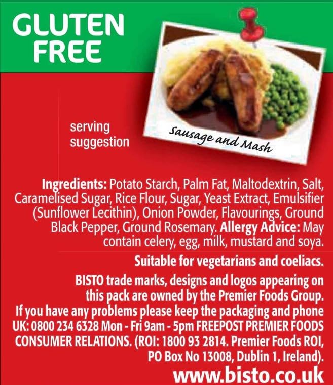 Bisto Flavoursome & Delicious Gluten Free Gravy Granules 175g 3