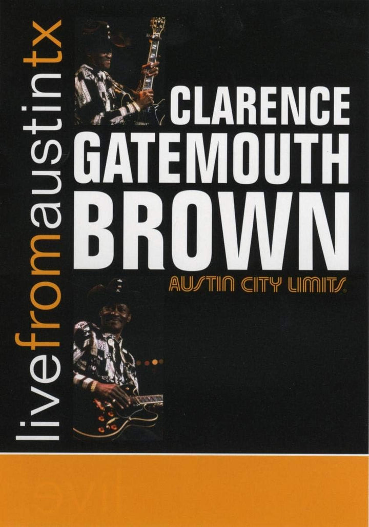 Clarence "Gatemouth" Brown - Live from Austin, TX (1996) - DVD (Region 2)