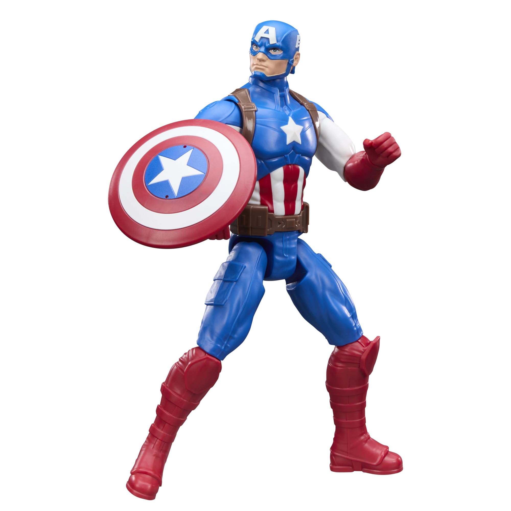 AVENGERS Titan Series Captain America Action Figure - 29.2 cm (11.5 in) | 11 Points of Articulation 2