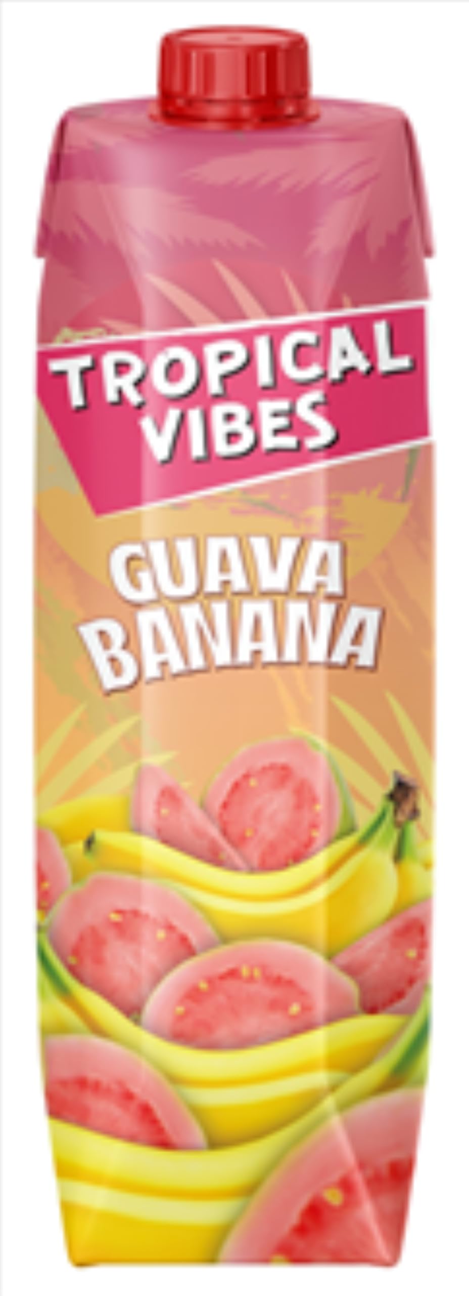 Tropical Vibes Guava Banana Fruit Juice - 1L Pack | 100% Natural Flavor 1