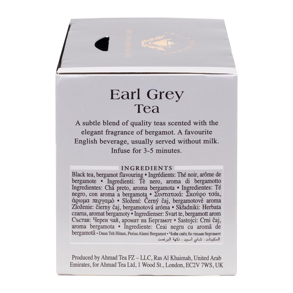 Ahmad Tea - Earl Grey Black Tea (20 Teabag Sachets) 2