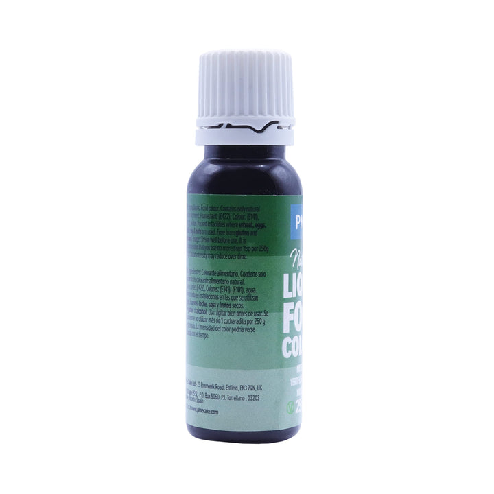 PME Natural Liquid Food Colouring - Moss Green (25ml)