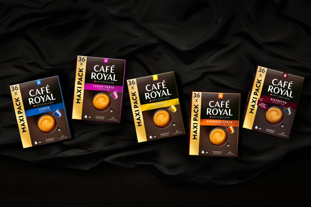 Café Royal - Espresso Decaffeinato Coffee Capsules for Nespresso Machines