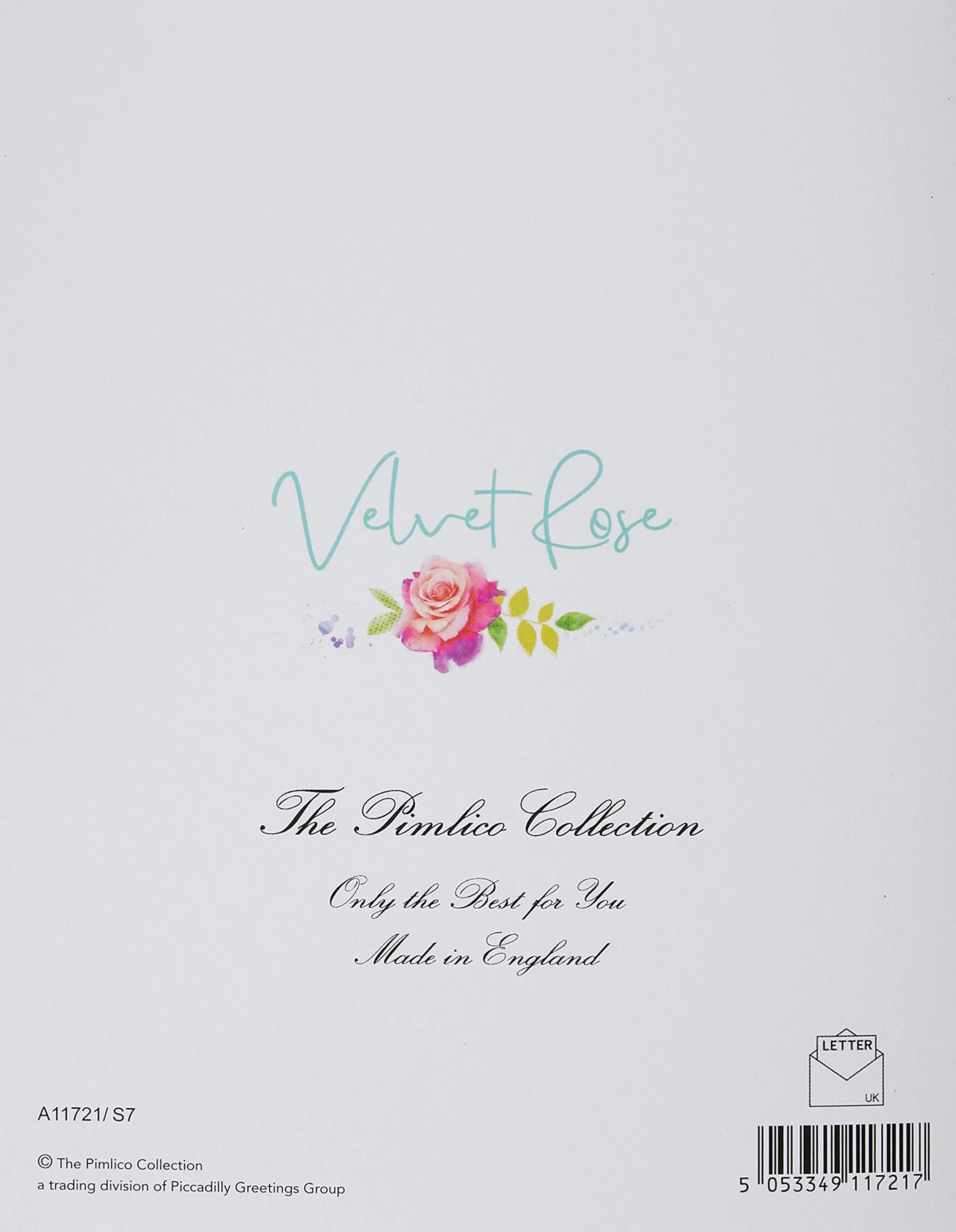 Piccadilly Greetings Deepest Sympathy Card - Feather Design | 8 x 6 Inches 2